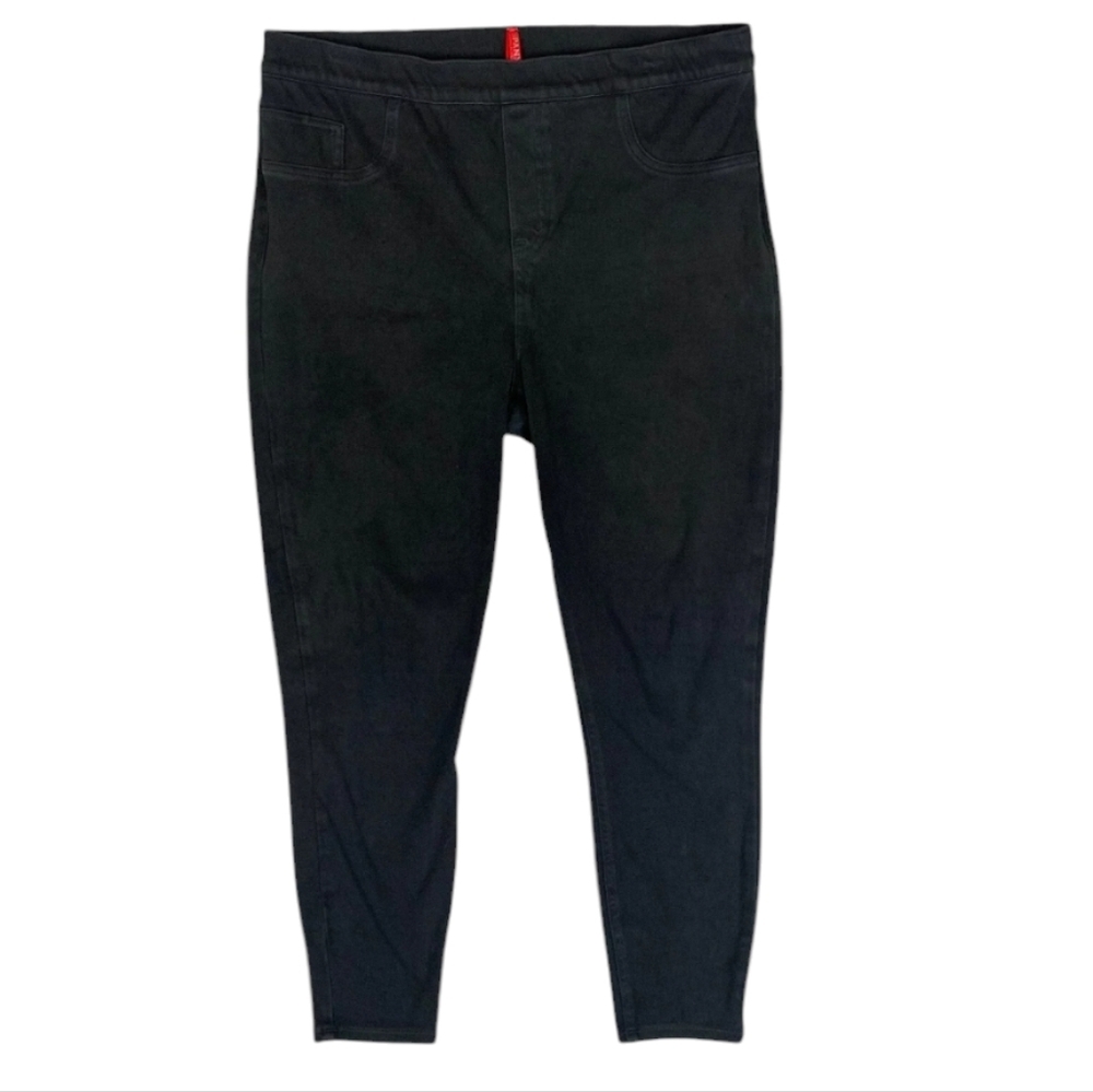SPANX Jean-ish Ankle Leggings‎ Size Large Black